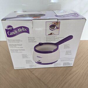 Wilton Candy Melts Pot - Purple and White